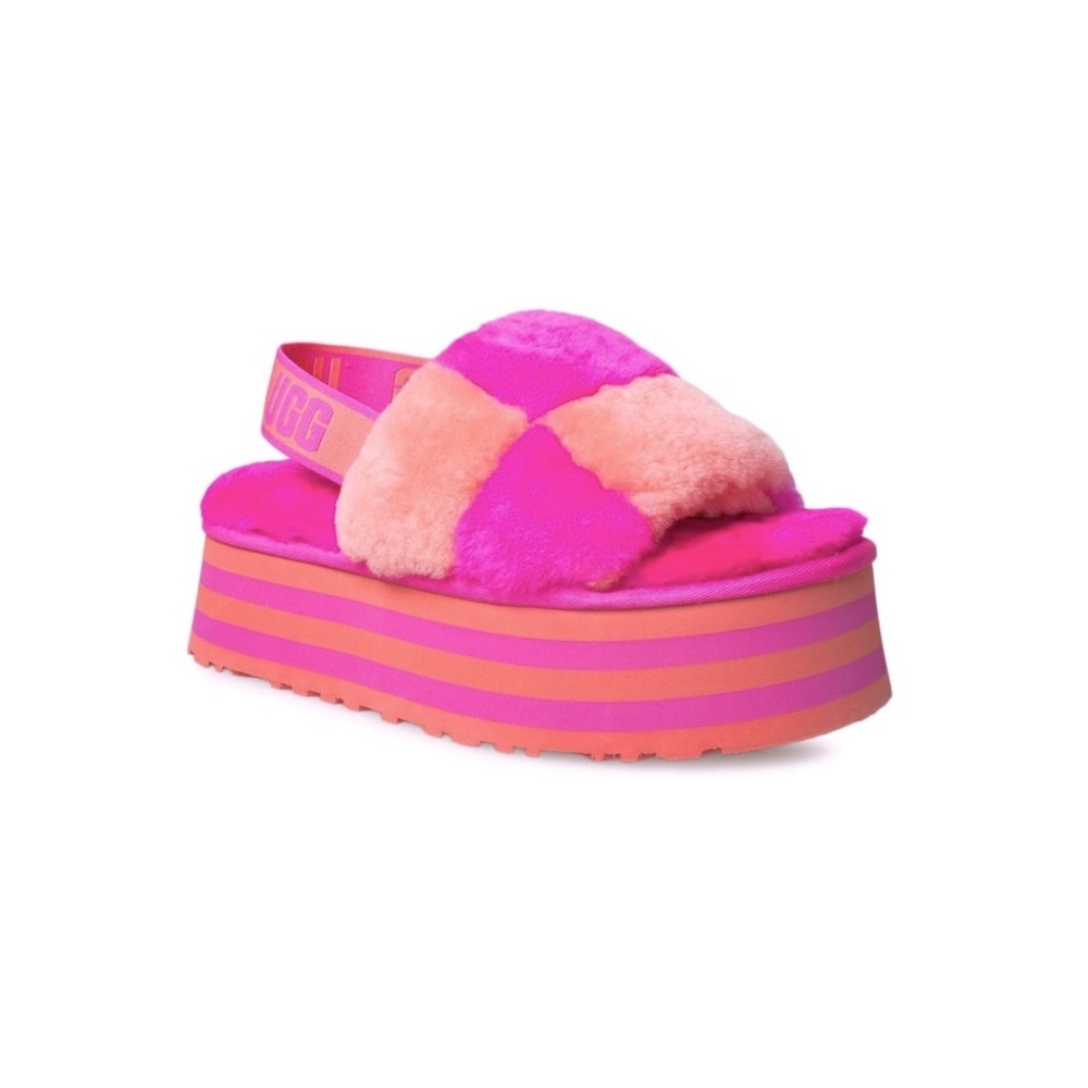 Womens Ugg Women's UGG Disco Checker Slide 9